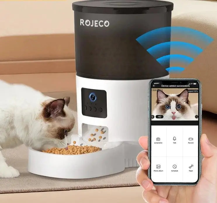 Automatic Pet Feeder With Camera and Remote Control FurreverBuddies