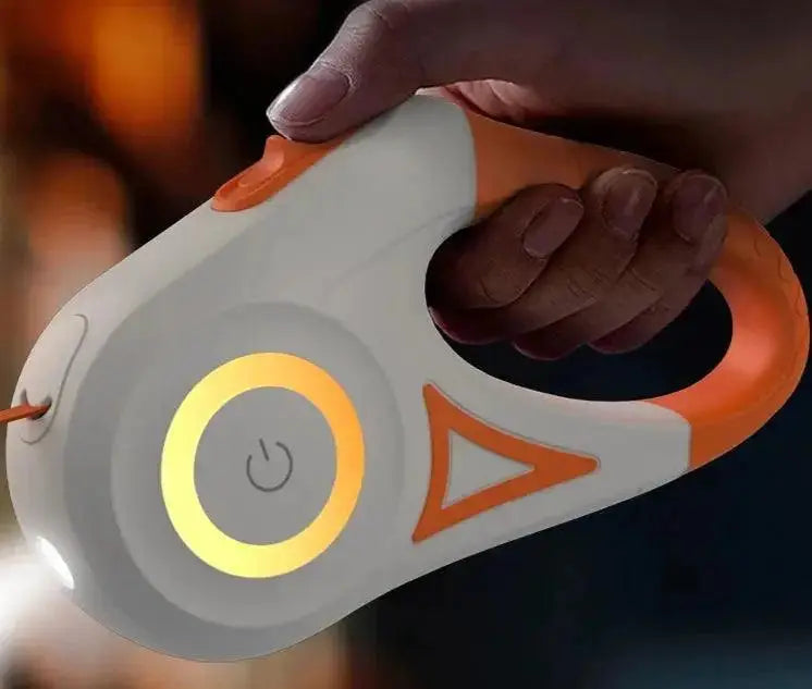 LED Light Retractable Dog Leash FurreverBuddies